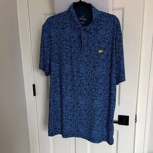Masters Blue Paisley Men's Polo Shirt
